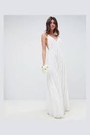 Asos Edition Nouveau Embroidered Wedding Dress Gelinlik Evlilik Sac