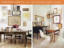Dining chairs junior dining chairs upholstered chairs folding chairs dining chair underframes gather around the table with comfortable dining room chairs. 10 Style Tips For Pulling Off A Mix Match Dining Set Apartment Therapy