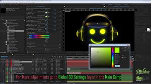 Trapwix Music Visualizer Tutorial 2 Customizing 3d Model After Effect Template Music Visualization Trap Music Funky Music