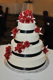 We did not find results for: Konditor Meister Wedding Cake With Red Sugar Roses And Black Ribbon