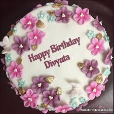 Download divya happy birthday song in mp3 for free with special custom cake with name, and birthday wishes images for divya. Happy Birthday Divyata Cakes Cards Wishes