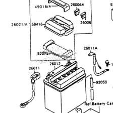2001 dodge neon fuse box diagram cars wiring diagram blog. 1992 Kawasaki Vulcan 88 Vn1500 A6 Chassis Electrical Equipment Babbitts Kawasaki Partshouse