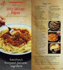 Sainsbury S Spicy Sausage Ragout Sausage Ragout Ragout Spicy Sausage