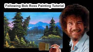 Maybe you would like to learn more about one of these? Following Bob Ross Landscape Painting Tutorial Bob Ross Island In The Wilderness Youtube