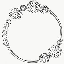 Black And White Transparent Floral Wreath Png Cute Doodle Floral Wreath Transparent Png Free Image By Rawpixel Com Pimmy In 2020 Floral Wreaths Illustration Flower Wreath Illustration Cute Doodles