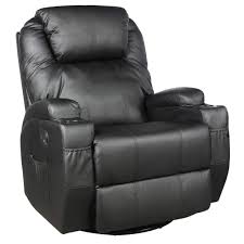 Homgrace Electric Massage Recliner Chair Full Body Massage Sofa Massage Chair With Heating System 360a Swivel Chec Recliner Chair Leather Recliner Recliner
