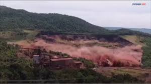 O rompimento de barragem em brumadinho em 25 de janeiro de 2019 foi o maior acidente de trabalho no brasil em perda de vidas humanas e o segundo maior desastre industrial do século. Video Mostra O Momento Em Que A Barragem De Brumadinho Se Rompeu Poder360