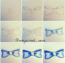 How To Draw A Bow Bow Drawing Color Pencil Drawing Drawing Tutorial
