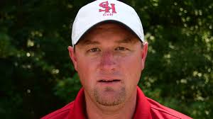 Henry County's Stuart Dill who coached the victorious West team to an 11-0  victory over the East in the July 10, 2019, Kentucky High School Baseball  Coaches Association East-West Sophomore All-Star game,
