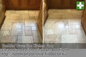 Some Of The World S Best Known Travertine Quarries Are Found In Italy In Fact The Curved Columns Of Travertine Travertine Kitchen Floors Clean Kitchen Floor