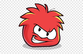 She has really sharp teeth. Club Penguin Red Clubpenguin Com The Walt Disney Company Angry Birds Puffle Jump Purple Smiley Png Pngegg