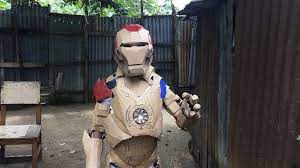 Want to know how to create it? Praise Kelechi How 14 Year Old Use Carton And Glue Make Iron Man Suit Bbc News Pidgin