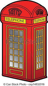Drawing Of An English Phone Booth British Phone Booth Phone Booth Phone Background Patterns