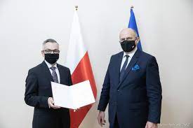 From wikimedia commons, the free media repository. Ministry Of Foreign Affairs On Twitter Today Fm Rauzbigniew Handed Two Ambassadorial Nominations Krzysztof Krajewski Will Become Ambassador To Russia Lucjan Karpinski Will Take The Role Of Ambassador