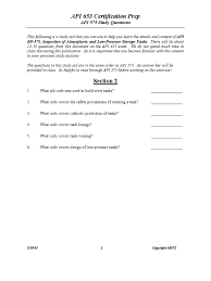 New from api api publications: Api 653 Study Guide Corrosion Rivet