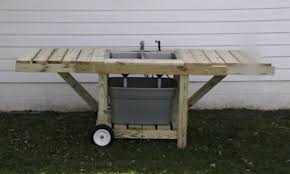 mobile garden sink  diy projects for