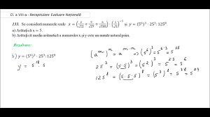 Y reprezintă cel mai mic multiplu comun al numerelor şi. Cl A Viii A Recapitulare En Pb 135 Aratati X 2 1 X 2 2 Model Minister Test 7 Apr 2020 Youtube