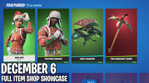 The shop is divided into featured and daily items. December 6 2020 Fortnite Item Shop Fortnite Battle Royale Youtube