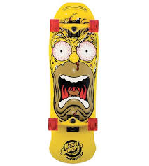 Signed by santa cruz team. Simpsons Skateboards