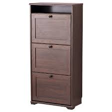 Brusali Ayakkabi Dolabi Kahverengi 61x130 Cm Ikea Antreler