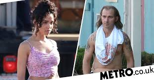 Laura san giacomo as dr. Shia Labeouf Rocks Prosthetic Paunch Filming Honey Boy With Fka Twigs Metro News