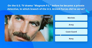 On the U.S. TV drama "Magnum P.I."...