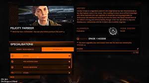 Station services won't be available immediately after the engineer is unlocked. Elite Dangerous Engineers Beta Felicity Farseer Youtube
