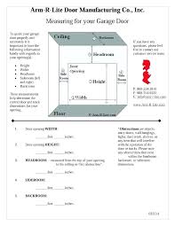 Sizes Of Garage Door How To Measure Garage Door Spring