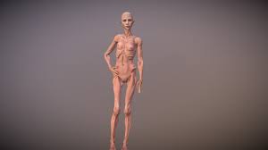 anabelle anorexic nude female - Download Free 3D model by verena boeck  (@kling) [a66cf27]