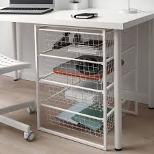 Jonaxel Rahmen Mit Drahtkorben Weiss Ikea Osterreich Wire Baskets Basket Drawers Ikea