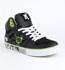Black And Green Dc Shoes 43 Dc Black Lime Green High Tops Me Too Shoes Shoes Top Sneakers
