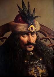 DAN IANOS ORIGINAL Vlad The Impaler Dracula Transylvania gothic large  PAINTING