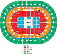 Complete Map Of The Moda Center Convention Center Parking