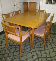 Sophisticate By Tomlinson Mid Century Modern Dining Table And Chairs Designed By Joh Midcentury Modern Dining Table Sophisticated Furniture Modern Dining Table