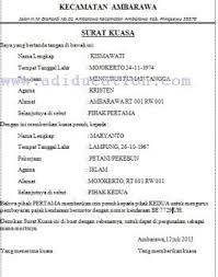 Contoh surat kuasa pembayaran pajak motor. Download Surat Kuasa Pembayaran Pajak Sepeda Motor Ruanganbaca