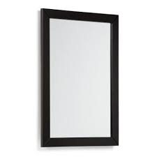 It measures 22.4 inches long and. Black Lacquer Vanity Mirrors Bathroom Mirrors The Home Depot