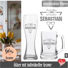 Das glas lässt sich durch die lasergravierer von eurolaser präzise gravieren. Bierkrug Mit Wunschgravur Graviertes Weizenglas Personalisiertes Geschenk Fur Ihn Fuer Dich Von Herzen