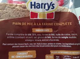 Pain Ams Complet Harrys 900 G