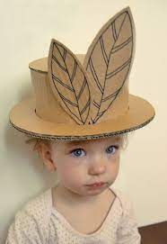 Cardboard Hat 002 Cardboard Hat Kids Hats Diy For Kids