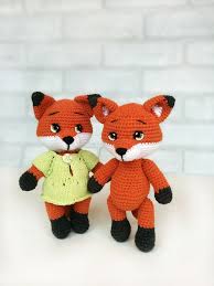 Fox Amigurumi Crochet Pattern Little Crocheted Fox With Etsy Stuffed Animal Patterns Amigurumi Pattern Amigurumi Patterns