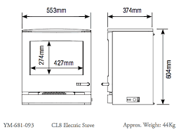 Check spelling or type a new query. Yeoman Cl8 Electric Stove Sizes Stove Electric Stove Kitchen Layout Plans