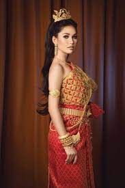 Pin By A On Cambodian Wedding Cambodian Wedding Dress Cambodian Wedding Traditional Dresses