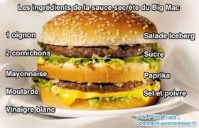 Enfin La Recette De La Sauce Secrete Du Big Mac Pour Vos Hamburgers Maison Recette Recette Recettes De Cuisine Big Mac