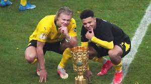 Brilliance from sancho after england training. Leipzig 1 4 Dortmund Haaland Sancho Steer Dortmund To The Dfb Pokal Trophy Anytime Football