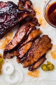 This delicious cut becomes tender and juicy when braised or roasted at a low temperature over several hours. Slow Cooker Bbq Beef Brisket Recipe Little Spice Jar