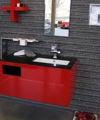 Add style and functionality to your bathroom with a bathroom vanity. Red Bathroom Vanity Bathroom Red Bathroom Color Man Bathroom