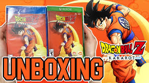 Relive the story of goku in dragon ball z: Dragon Ball Z Kakarot Xbox One Ps4 Unboxing Youtube