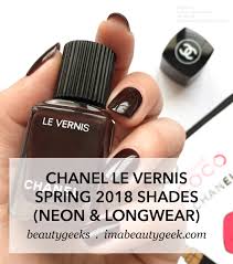 chanel le vernis spring 2018 swatches