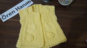 burgulu bebek yelegi 1 bolum baby knitting patterns bebek orgu