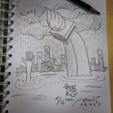 Turut Prihatin Dengan Banjir Yg Melanda Sebagian Wilayah Jakarta 4 10 2016 Iseng Sketch Pencil Sketsa Sketsapensil Kari Piktogram Gambar Ilustrasi